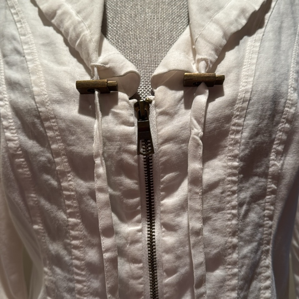 XCVI White light weight jacket - Picture 2 of 7